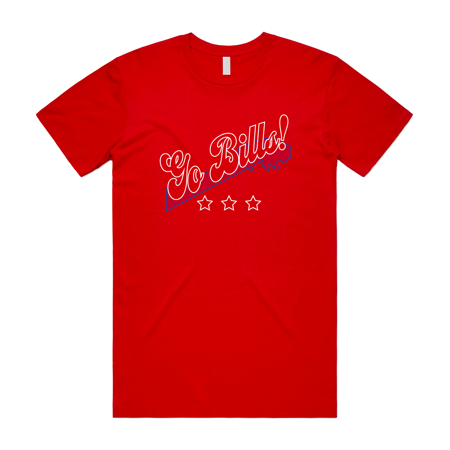 Red Go Bills! Tee