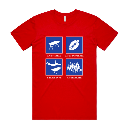 Red Table Dive Tee