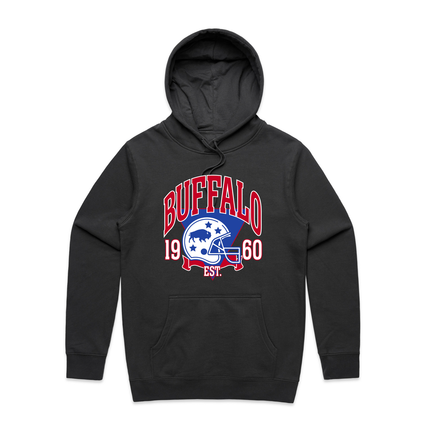 Grey Buffalo Est 1960 Helmet Hoodie